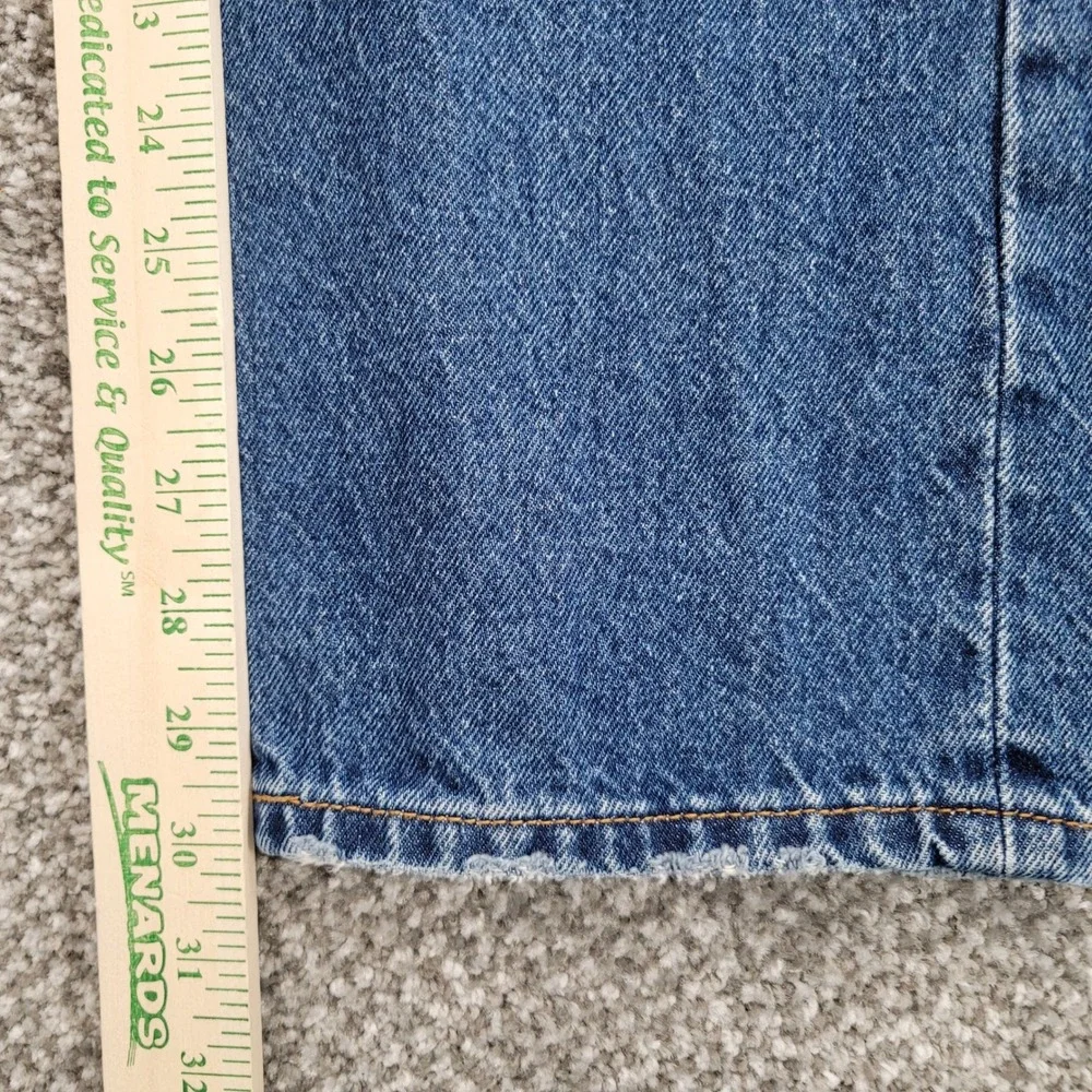 Levis 501 Original Fit Distressed Jeans Mens 31x30 Blue Denim Button Fly 5273